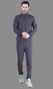 Shiv Naresh Solid Men Track Suit