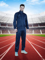 Shiv Naresh Solid Men Track Suit