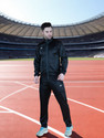 Shiv Naresh Solid Men Track Suit