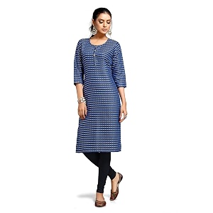 Shiv Textiles Womens Cotton Regular Fashion Kurti