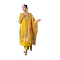 Shiv Textiles Cotton Blend Solid Regular Kurta
