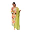 Shiv Textiles Women39s Silk Crepe Printed Kurta