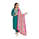 Shiv Textiles Women39s Chanderi Silk Embroidered Kurta