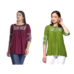 Shiva Fab Short Kurti for Women