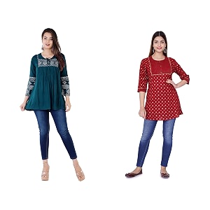 Shiva Fab Short Kurti for Women