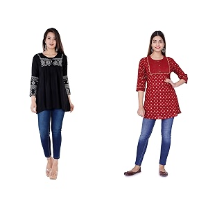 Shiva Fab Short Kurti for Women