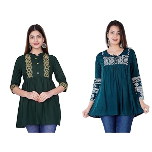 Shiva Fab Short Kurti for Women