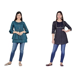 Shiva Fab Short Kurti for Women
