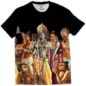 Shiva Krishna Hanuman Kali Ram and Ravana