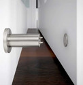 SHIVA MS-SS0-1 Wall Mounted Door Stopper (Silver)