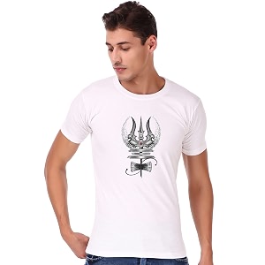Shiva Trishul T-shirt Mahakal Shiva Printed T