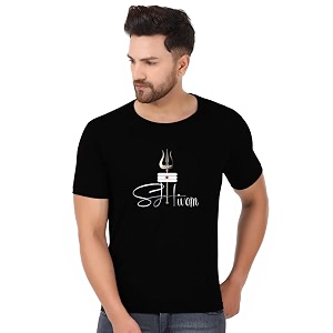 Shiva Trishul T-shirt Mahakal Shiva Printed T