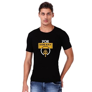 Shiva Trishul T-shirt Mahakal Shiva Printed T