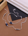 SHIVAY FASHION HUB Elite Chunky Women Anklets Alloy Anklet (Pack of 2)