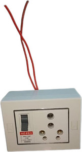 shive shhakti sells 3 modular 16 amp 1 socket extension boards white 0 m