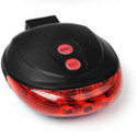 SHIVEXIM Bicycle Laser Tail Light LED Rear Break Light (Red)