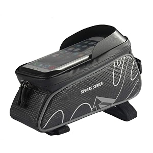 shivexim polyvinyl chloride cycle big pouch for riding bicycle phone holder waterproof sensitive touch screen bicycle phone holder