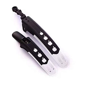 shivexim  colorful bike mud flaps cycling bicycle wings front and back mudguard full length front and rear fender green