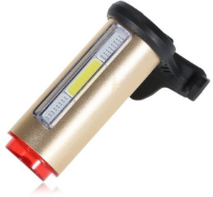shivexim waterproof 360 degree usb bike tail led warning led rear break light