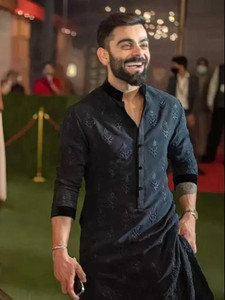 shivgarment men cotton blend kurta pyjama set