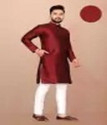SHIVGARMENT Men Cotton Blend Kurta Pyjama Set