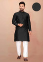 SHIVGARMENT Men Cotton Blend Kurta Pyjama Set