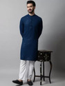 SHIVGARMENT Men Cotton Blend Kurta Pyjama Set