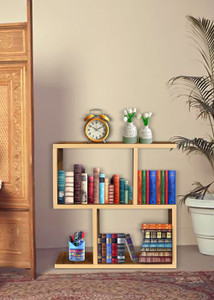 Shivi Aanaya Enterprises ST02White Engineered Wood Bedside