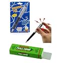 Shocking Pen + Electric Gum Combo | Funny Prank Toys for Kids, Teens & Adults | Realistic-Looking Shock Pen & Gum | Harmless Gag Gifts for Parties, Office & Fun Moments, Multicolor
