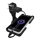 Shockley Mobile Charging Stand Holder for Wall with 3 Pin Universal Plug Wall Mount Mobile Holder (Pack of 1)