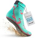 ShocSox Sand Socks for Beach Volleyball &amp; Soccer – Reinforced Sand Volleyball Socks with No-Holes Soles &amp; Maximum Protection