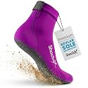 ShocSox Sand Socks for Beach Volleyball &amp; Soccer – Reinforced Sand Volleyball Socks with No-Holes Soles &amp; Maximum Protection