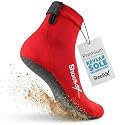 ShocSox Sand Socks for Beach Volleyball & Soccer – Reinforced Sand Volleyball Socks with No-Holes Soles & Maximum Protection