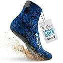 ShocSox Sand Socks for Beach Volleyball &amp; Soccer – Reinforced Sand Volleyball Socks with No-Holes Soles &amp; Maximum Protection