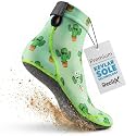 ShocSox Sand Socks for Beach Volleyball &amp; Soccer – Reinforced Sand Volleyball Socks with No-Holes Soles &amp; Maximum Protection