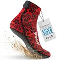 ShocSox Sand Socks for Beach Volleyball &amp; Soccer – Reinforced Sand Volleyball Socks with No-Holes Soles &amp; Maximum Protection