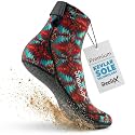 ShocSox Sand Socks for Beach Volleyball &amp; Soccer – Reinforced Sand Volleyball Socks with No-Holes Soles &amp; Maximum Protection