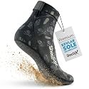 ShocSox Sand Socks for Beach Volleyball &amp; Soccer – Reinforced Sand Volleyball Socks with No-Holes Soles &amp; Maximum Protection