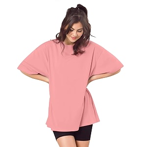 SHODOX Womens Cotton Blend Oversized Drop Shoulder