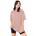 SHODOX Women39s Cotton Blend Oversized Drop Shoulder