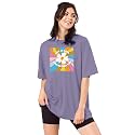 SHODOX Womens Cotton Blend Oversized Drop Shoulder