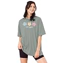 SHODOX Womens Cotton Blend Oversized Drop Shoulder