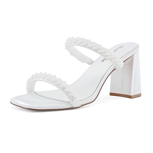 ShoeN Tale Pearl Strappy Heels for Women