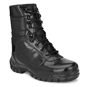 SHOE DAY Leather Combat Army Boot DMS