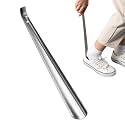 Shoe Horn Long Handle Metal For Men Women Kids Seniors, 16.5" Extra Long Shoe Horns For Boots