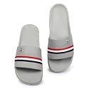 Shoe Mate Latest Comfort Flip-Flops Grey Black
