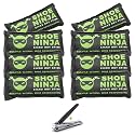 Shoe Ninja Charcoal Shoe Deodorizer Inserts, Shoe Odor Eliminator, 8 Pack