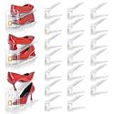 Shoe Slots Organizer for Closet, 36 Pack Shoe Stacker Organizer, Shoe Storage Space Savers 50%, 3 Levels Adjustable Shoe Racks for Closet Organization