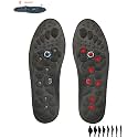 Shoe Sole for Men, Sole for Shoe, Magnetic Therapy Shoe Insoles, Manual Magnetic and Acupressure Shoe for Foot Massage, Blood Circulation and Pain Relie (S)