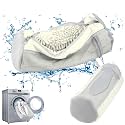 Shoe Washing Machine Bag 2 Pcs Reusable Shoe Cleaning Bag for Sneaker Tennis Shoes Cleaner Kit Laundry Shoe Bag for Washer and Dryer (White, Small)
